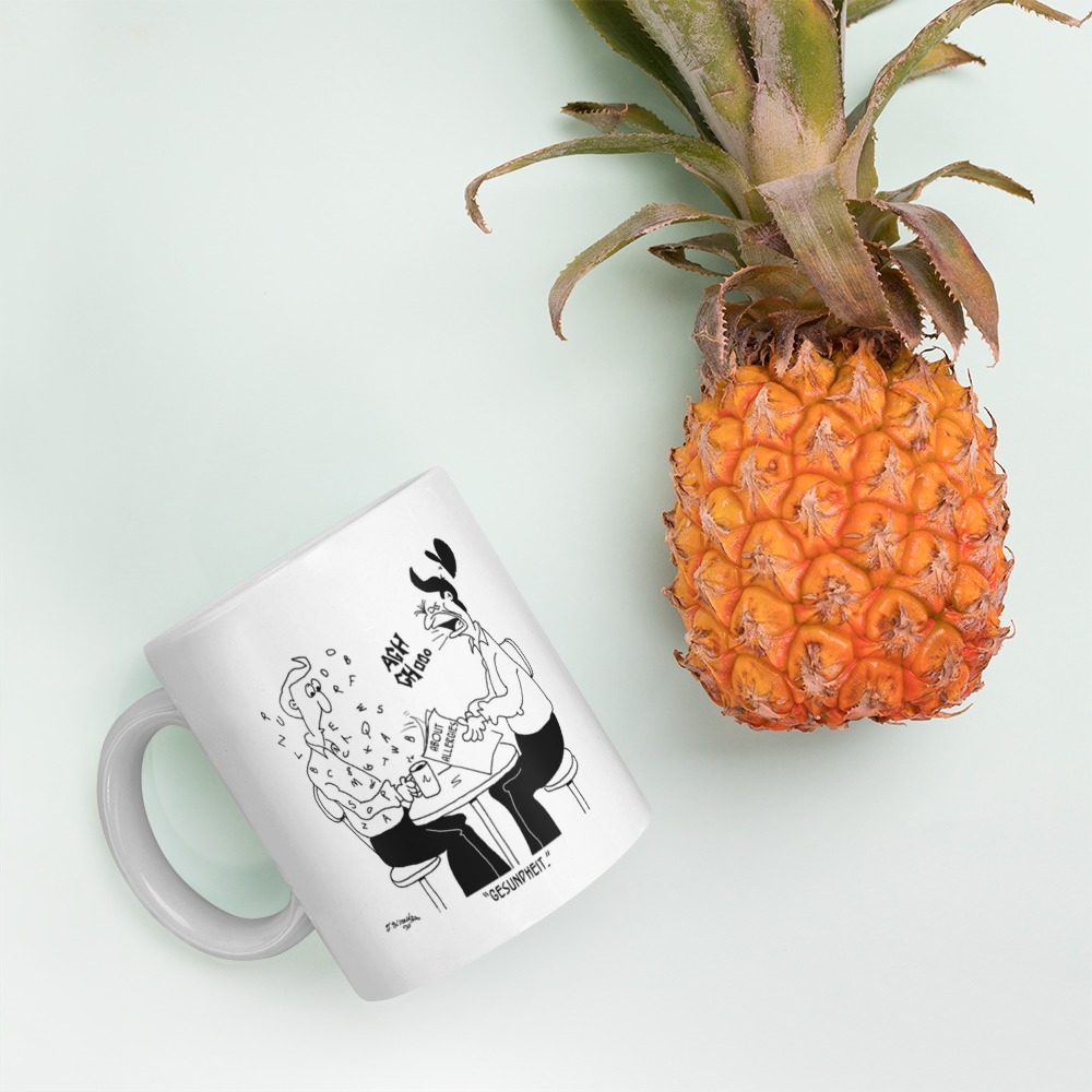 White Glossy Mug