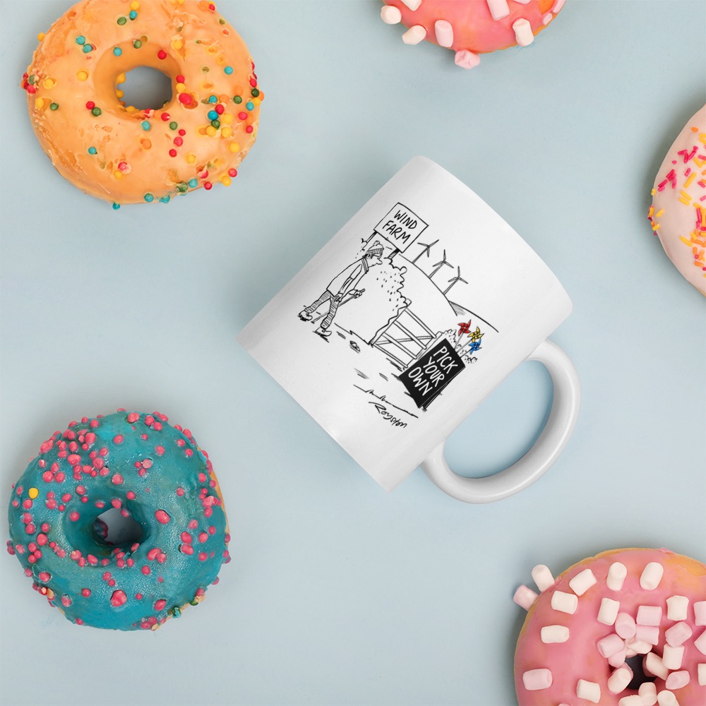 White Glossy Mug