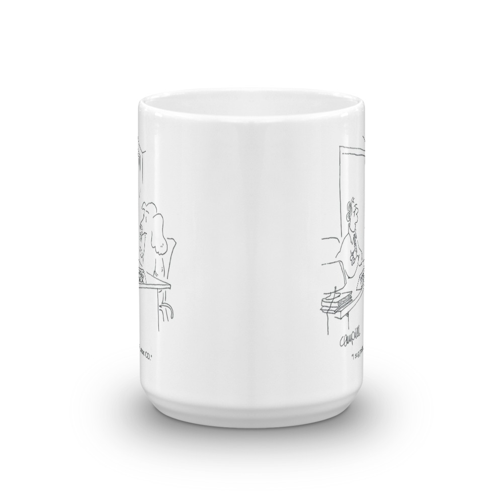 White Glossy Mug