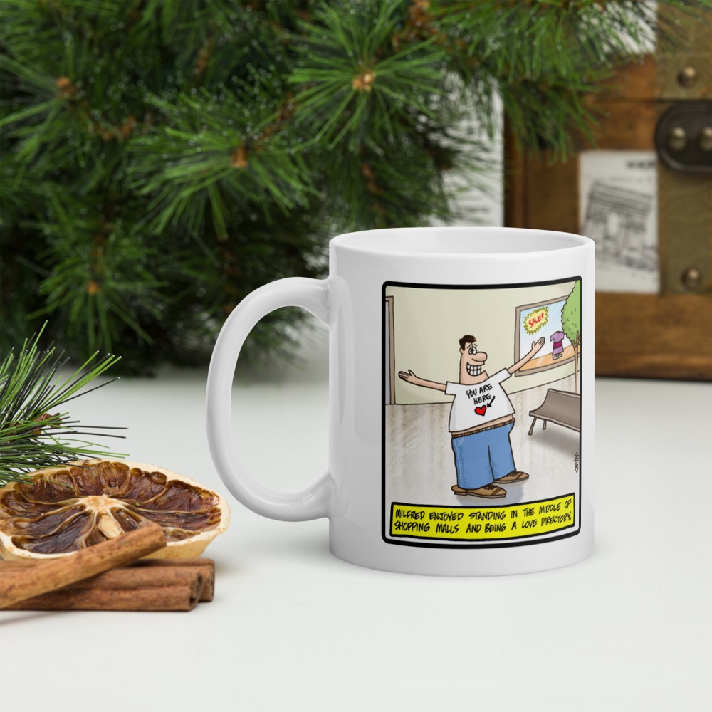 White Glossy Mug