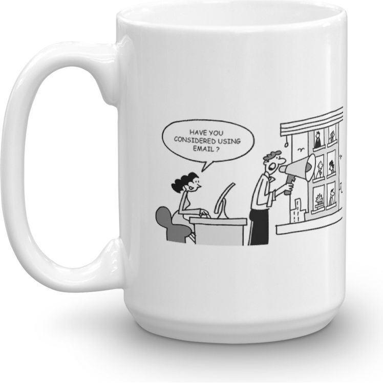 White Glossy Mug