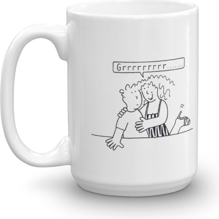 White Glossy Mug