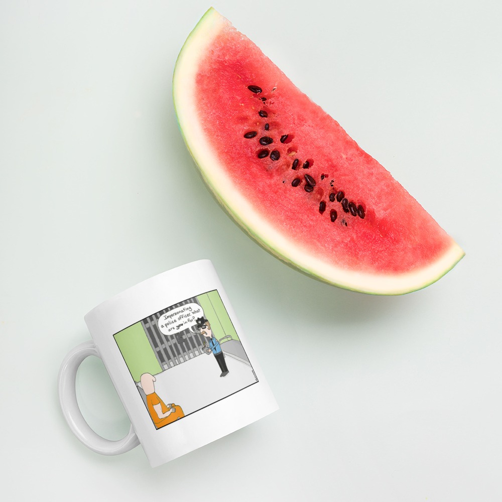 White Glossy Mug