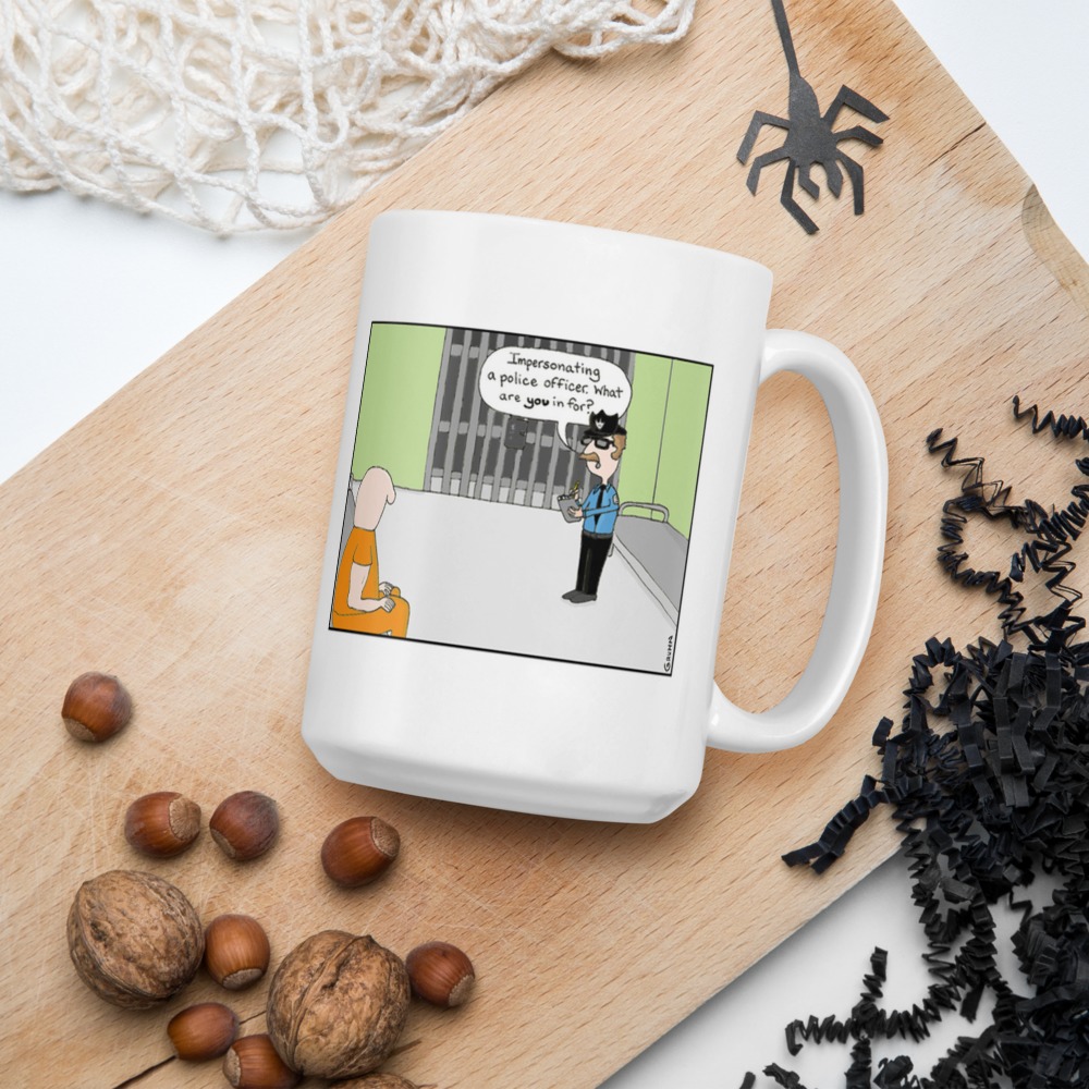 White Glossy Mug