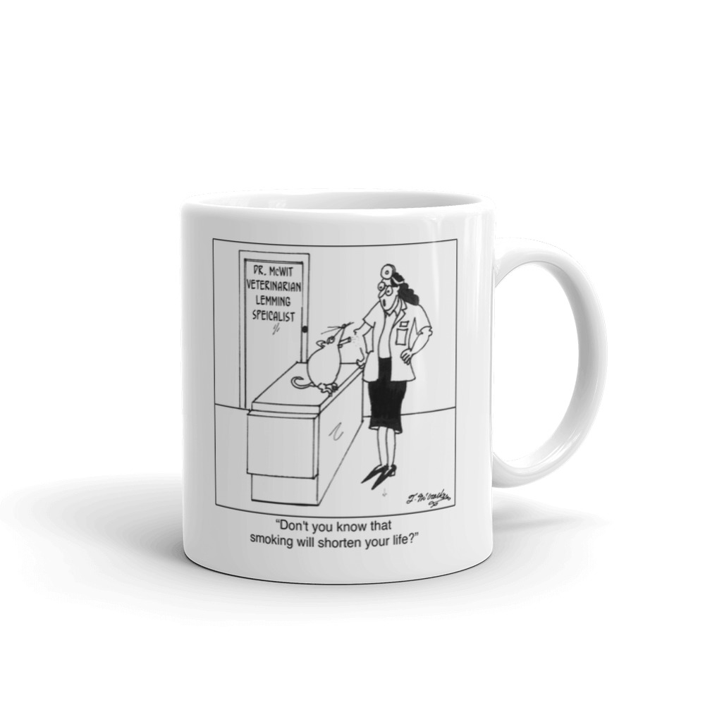 White Glossy Mug
