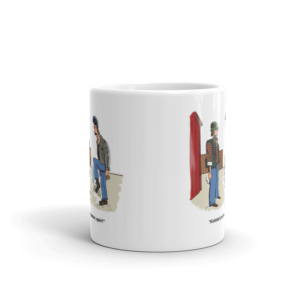 White Glossy Mug