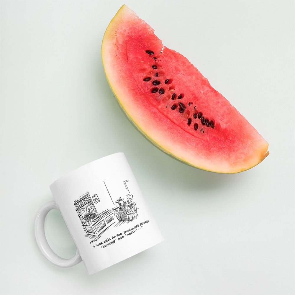 White Glossy Mug