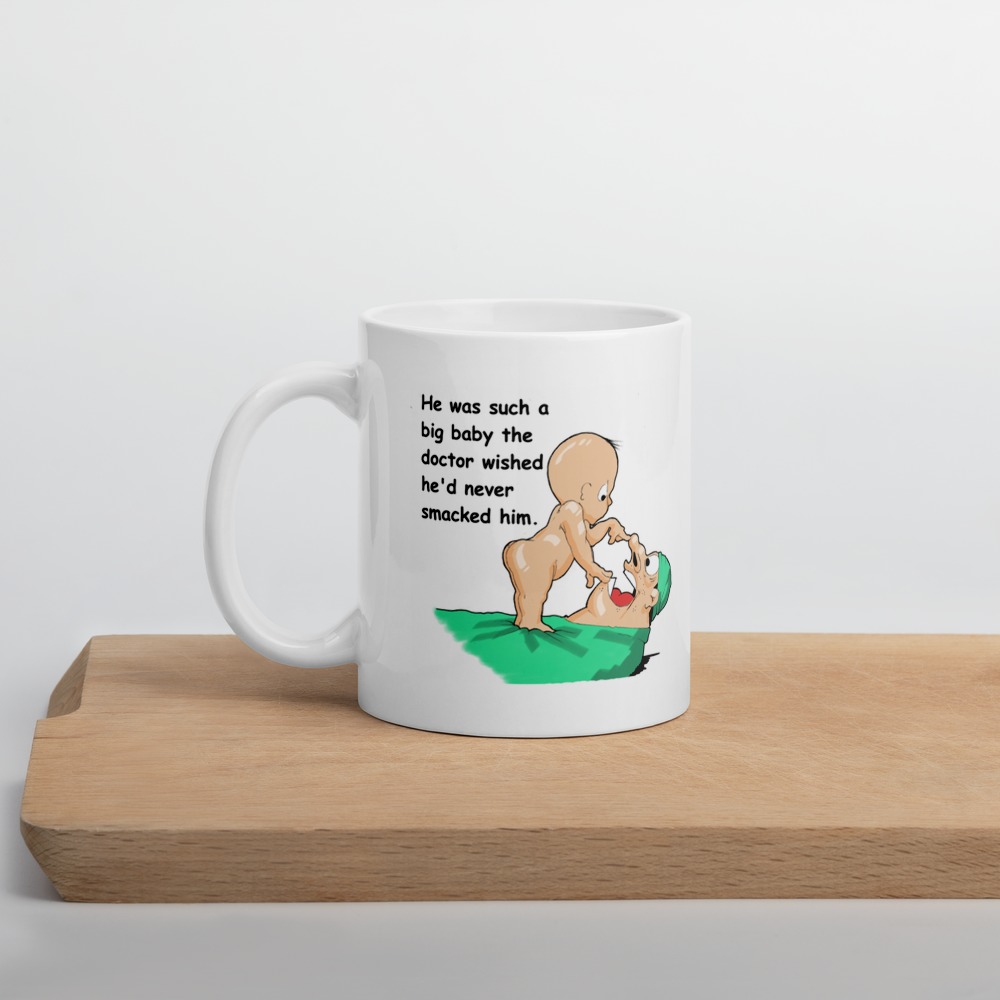 White Glossy Mug