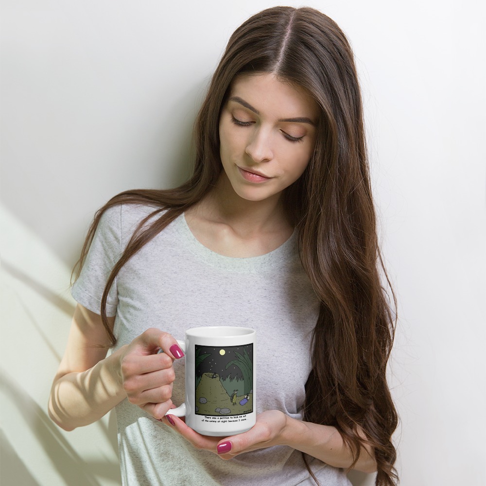 White Glossy Mug