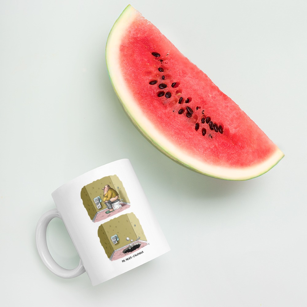White Glossy Mug