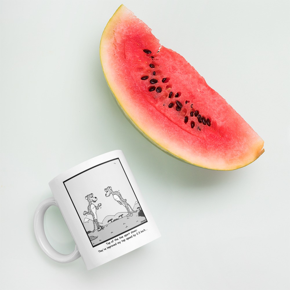 White Glossy Mug