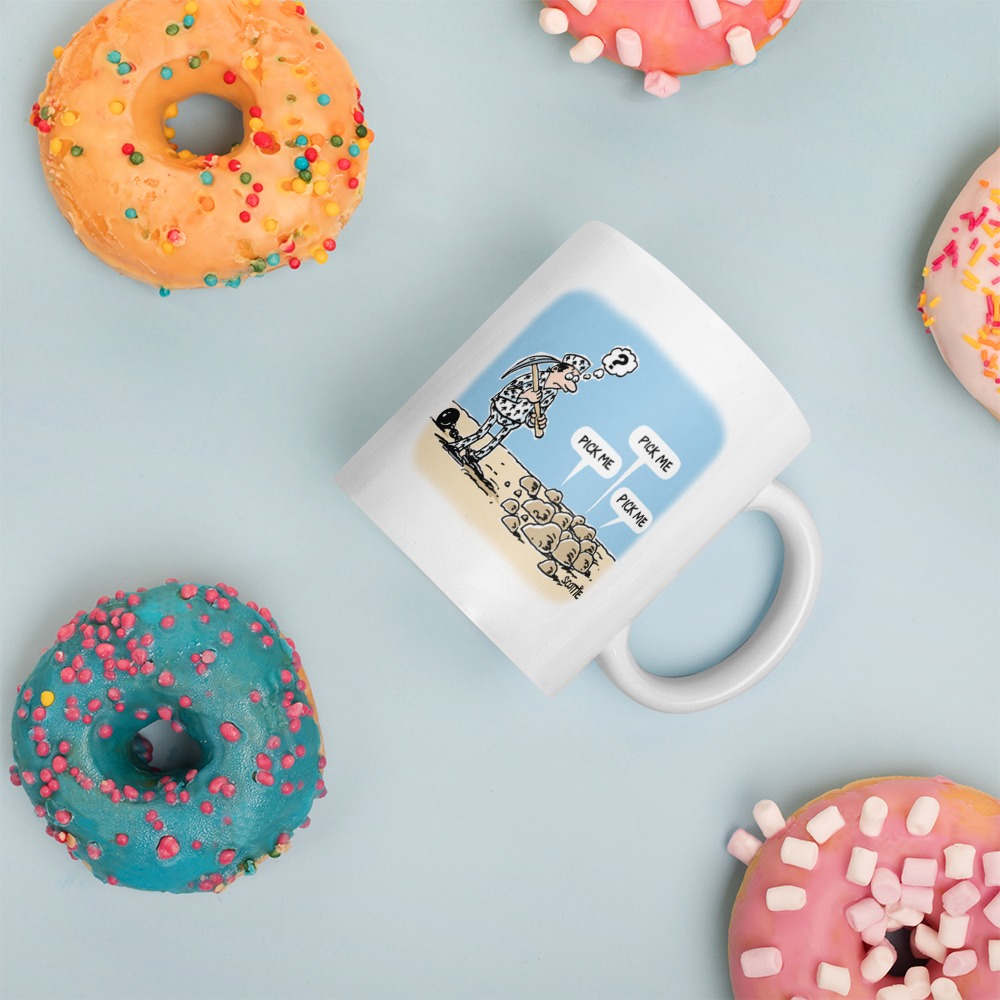 White Glossy Mug