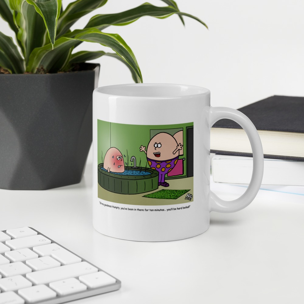 White Glossy Mug