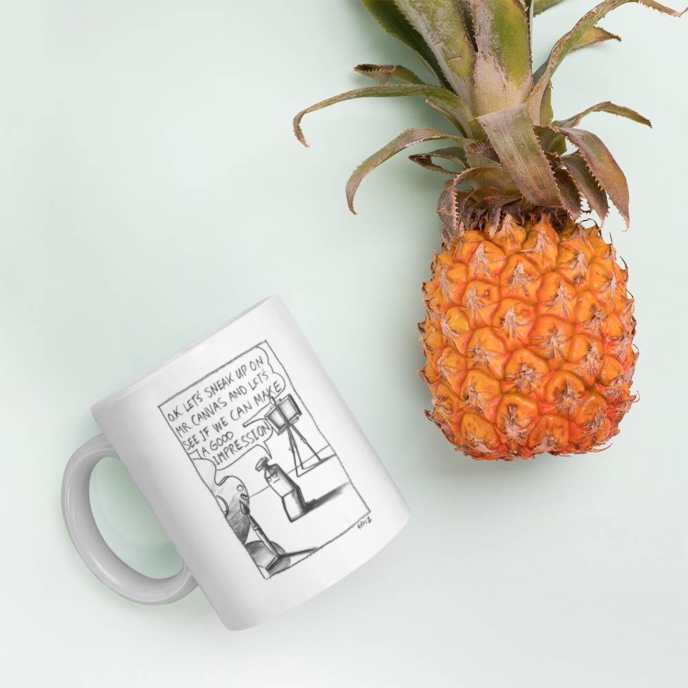 White Glossy Mug