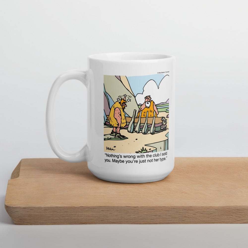 White Glossy Mug