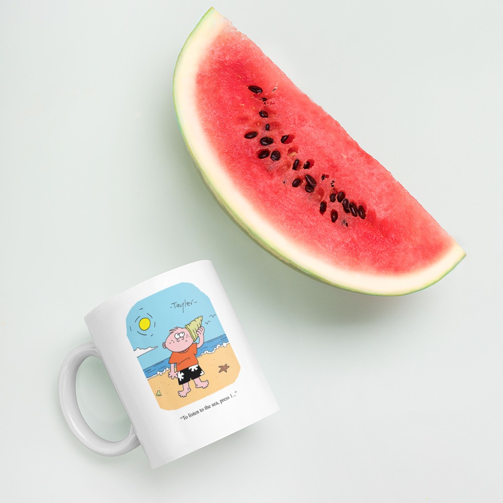 White Glossy Mug