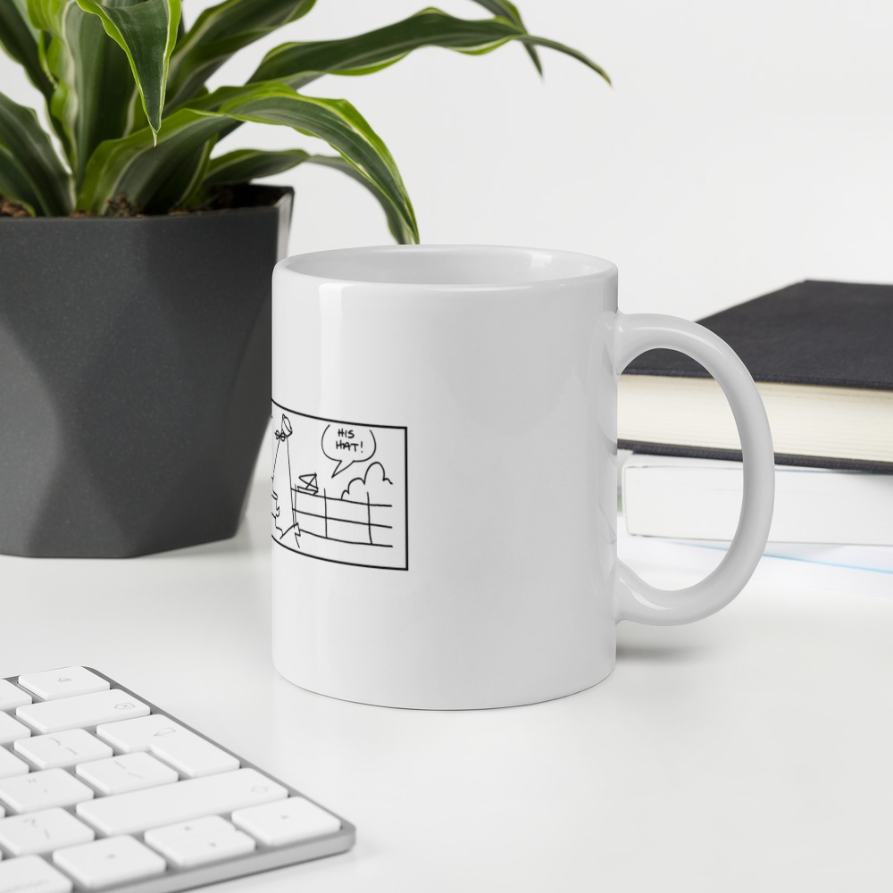 White Glossy Mug