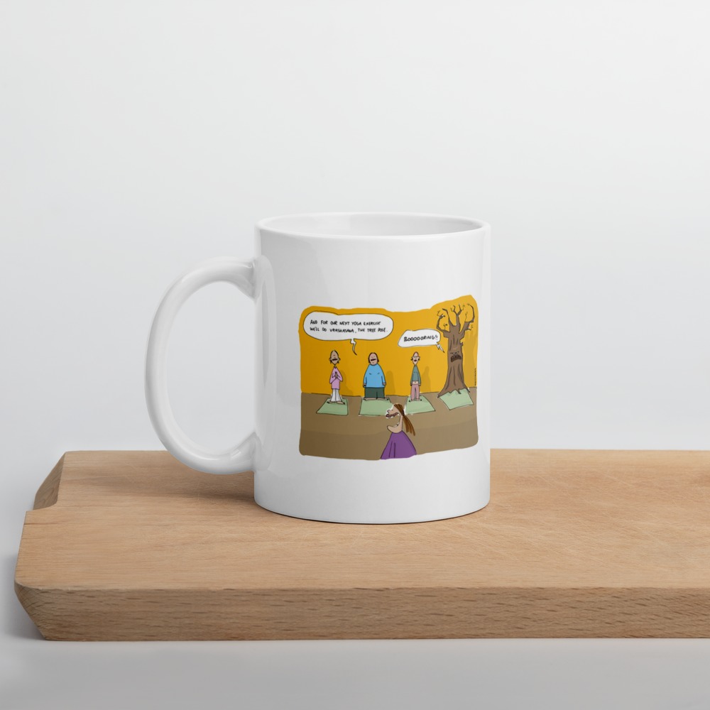 White Glossy Mug