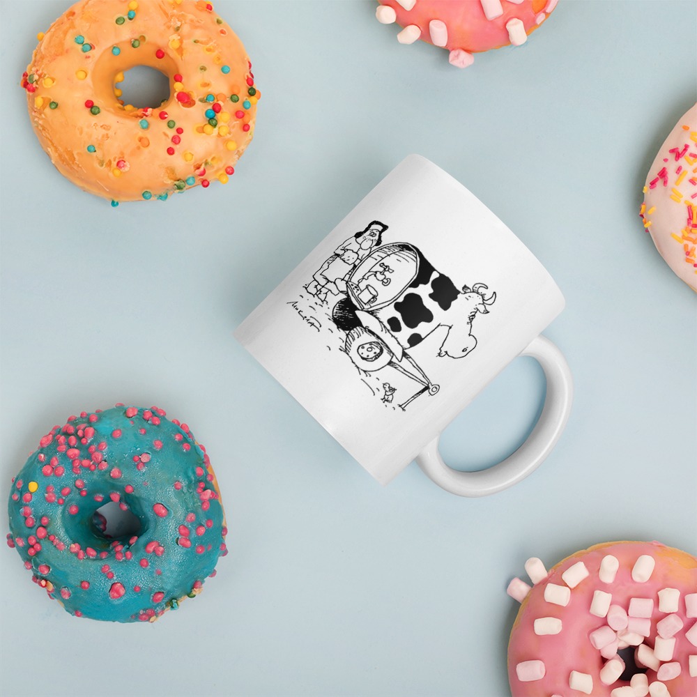 White Glossy Mug