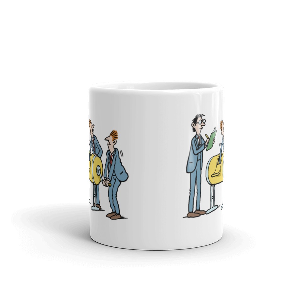 White Glossy Mug