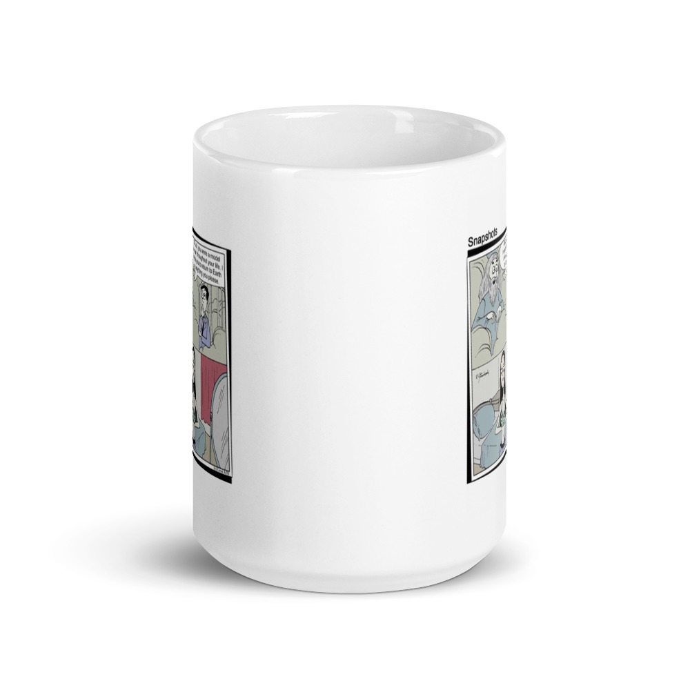 White Glossy Mug