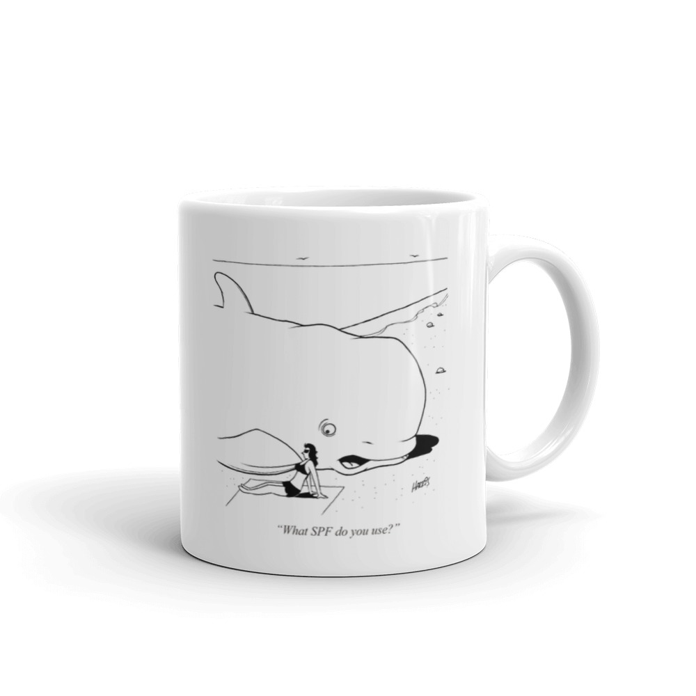 White Glossy Mug
