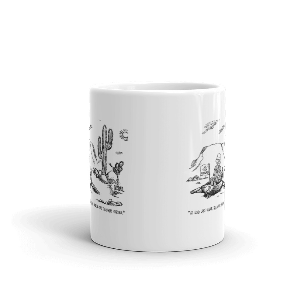 White Glossy Mug