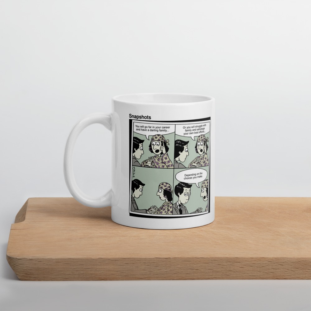 White Glossy Mug
