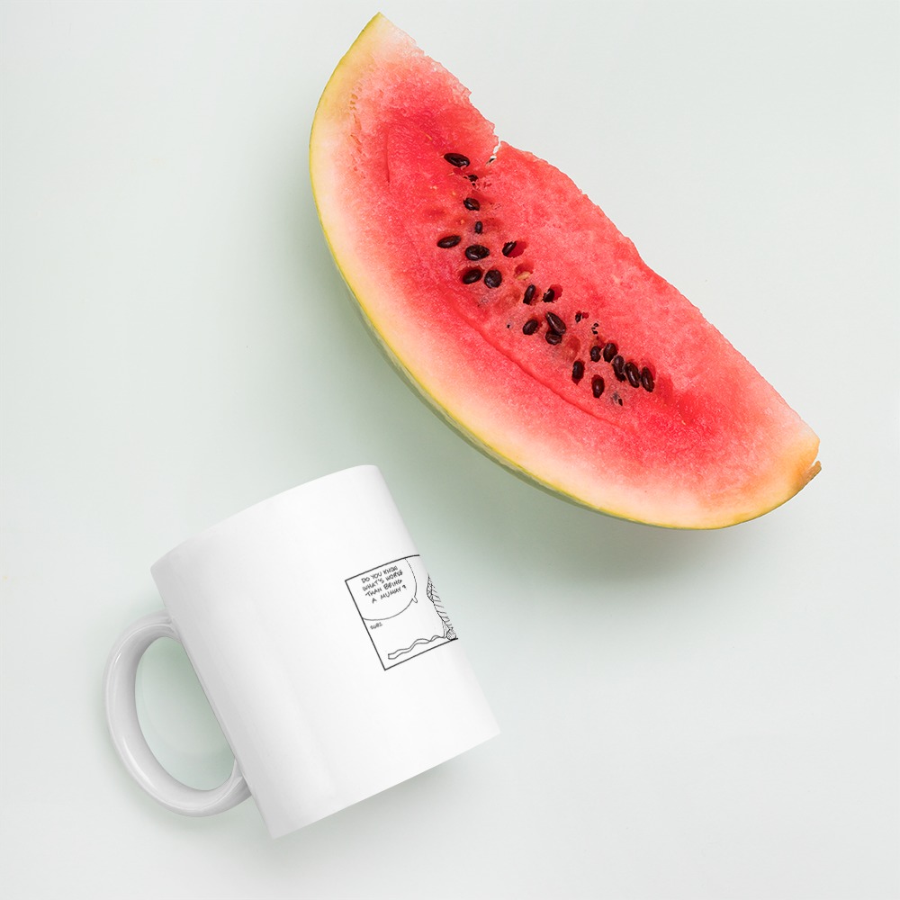 White Glossy Mug
