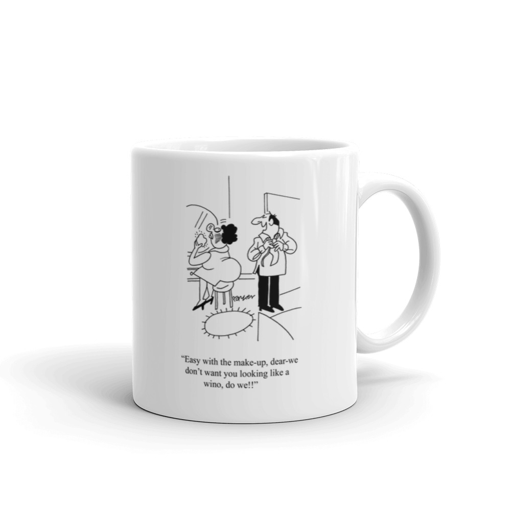 White Glossy Mug