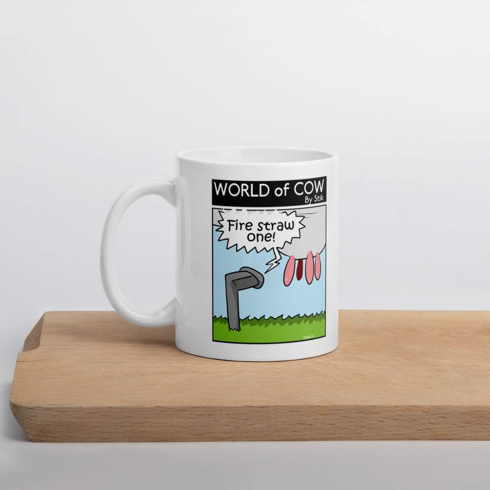 White Glossy Mug