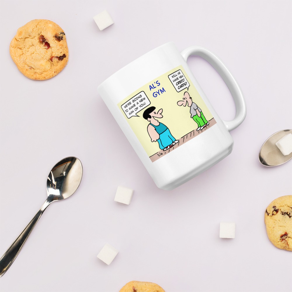 White Glossy Mug