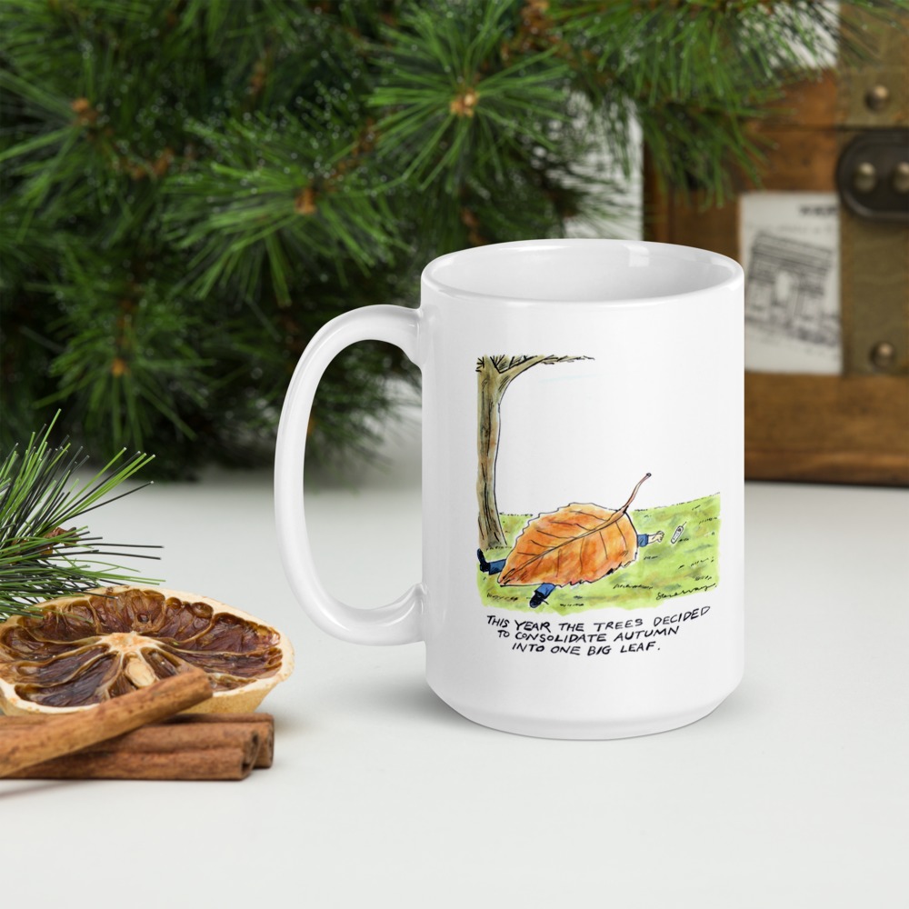 White Glossy Mug