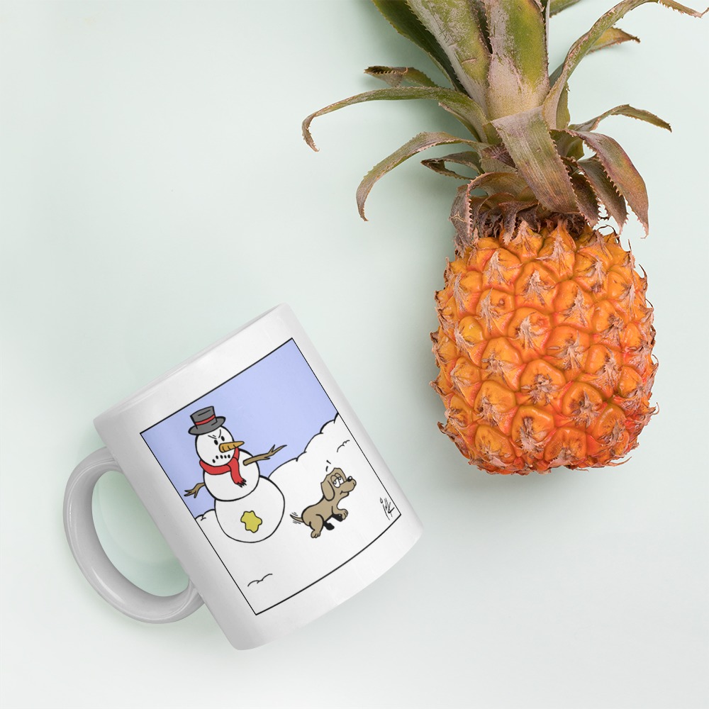 White Glossy Mug
