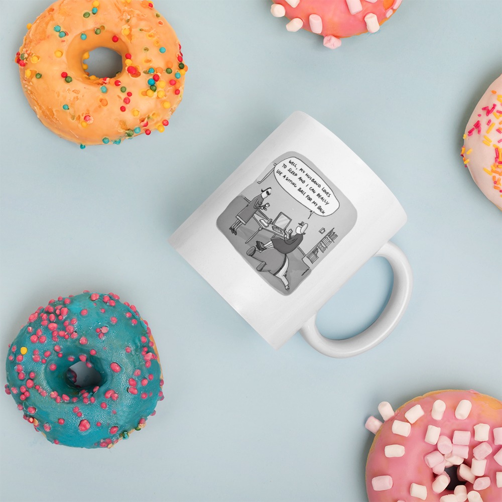 White Glossy Mug