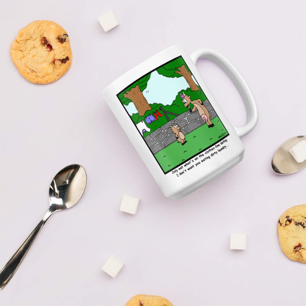 White Glossy Mug