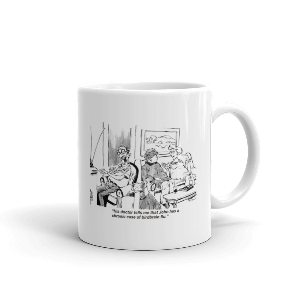 White Glossy Mug
