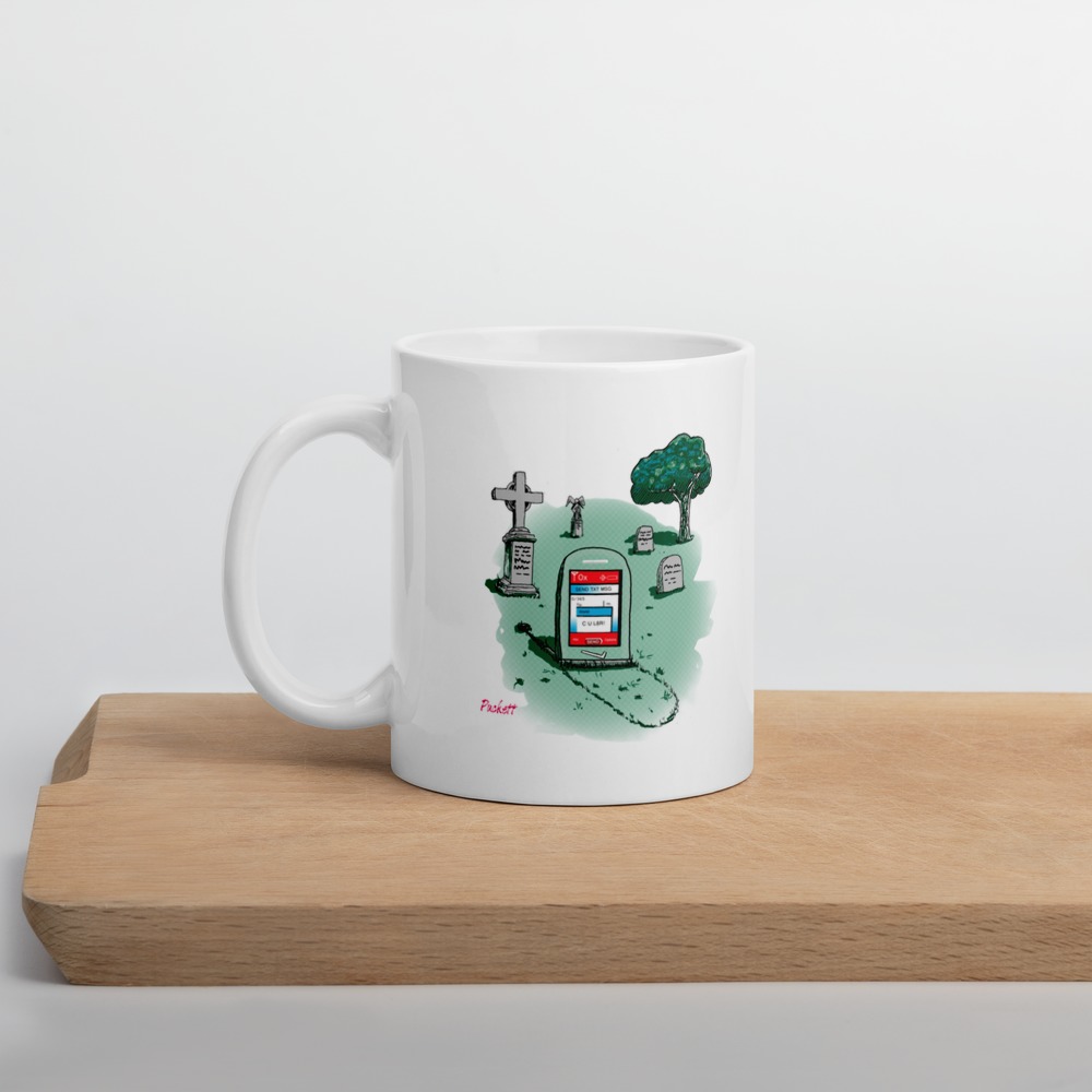 White Glossy Mug