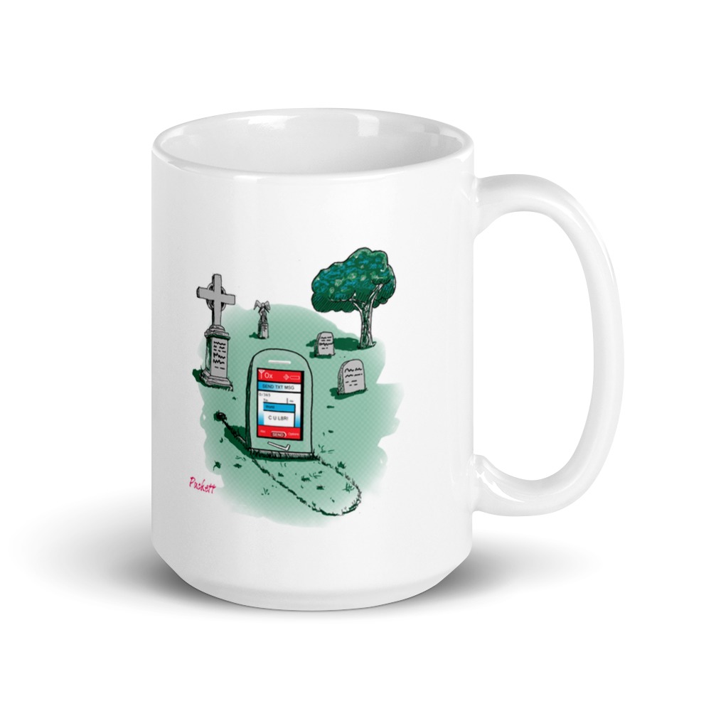 White Glossy Mug