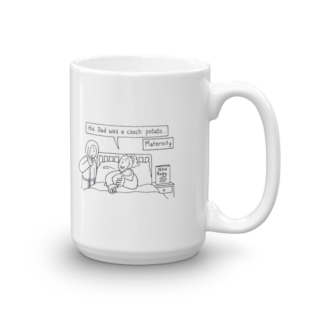 White Glossy Mug
