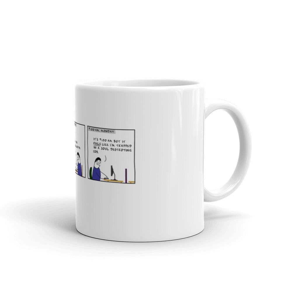 White Glossy Mug