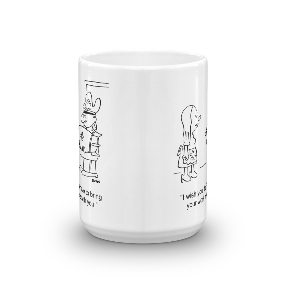 White Glossy Mug