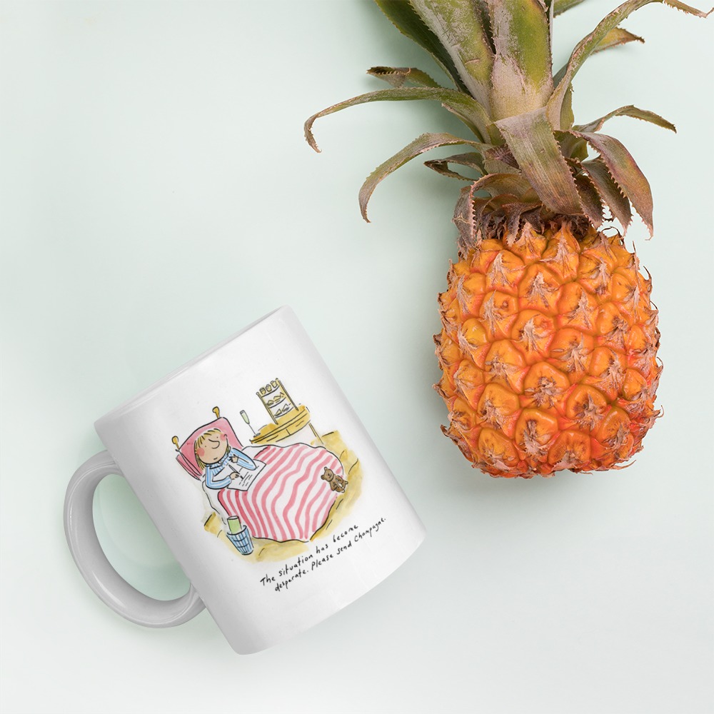 White Glossy Mug