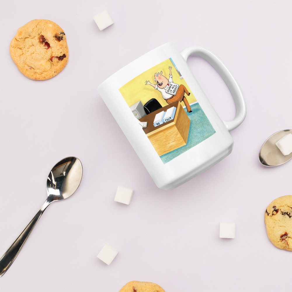 White Glossy Mug