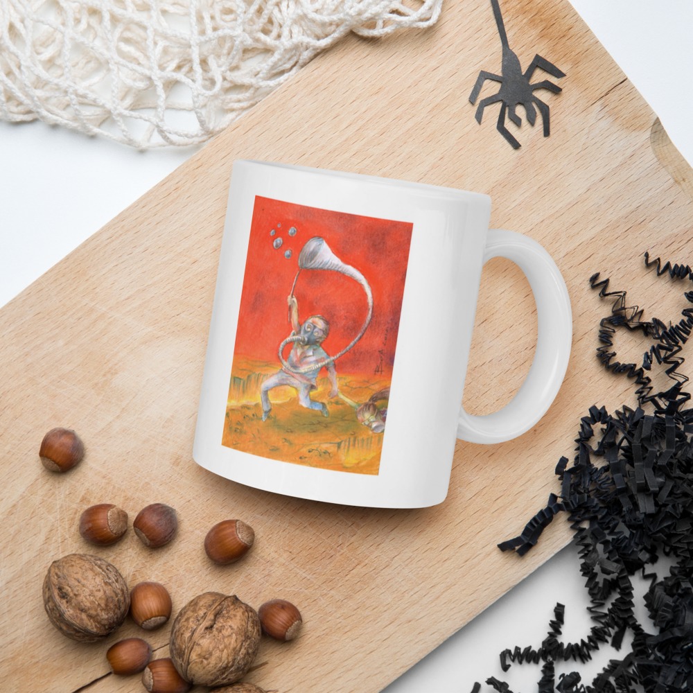 White Glossy Mug