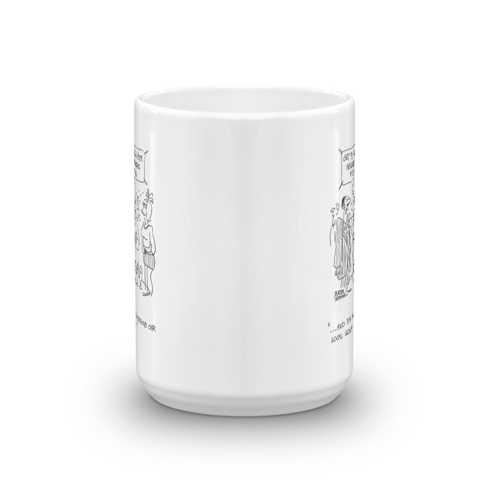 White Glossy Mug