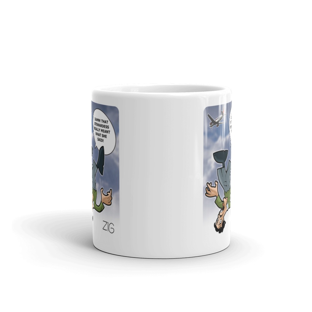 White Glossy Mug