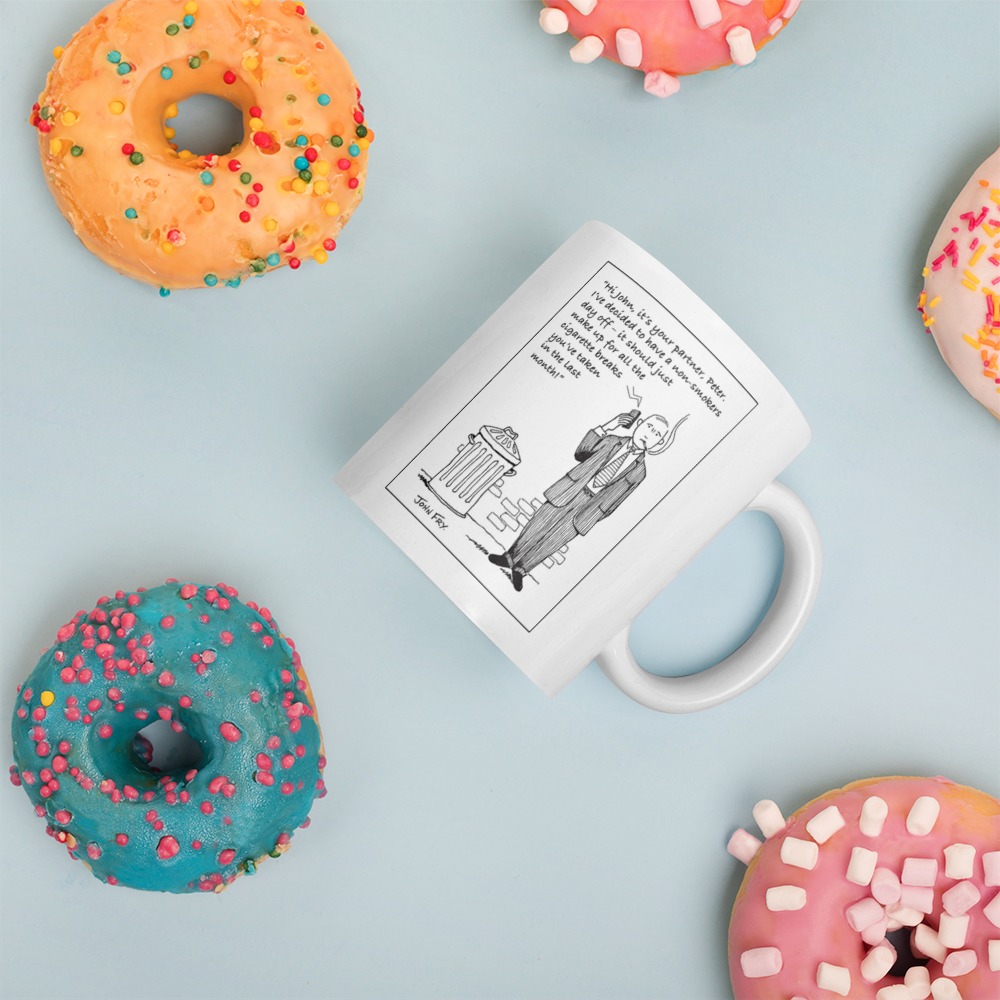 White Glossy Mug