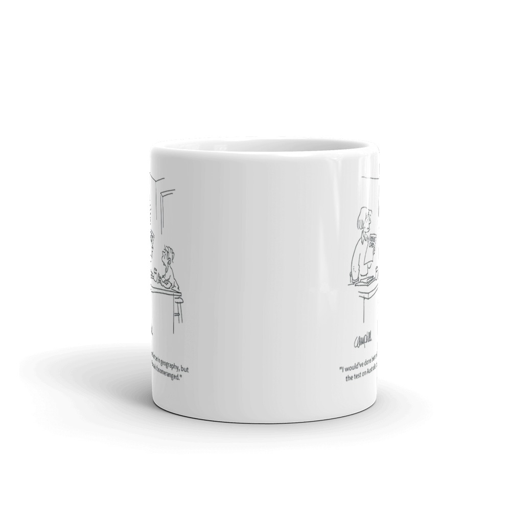 White Glossy Mug