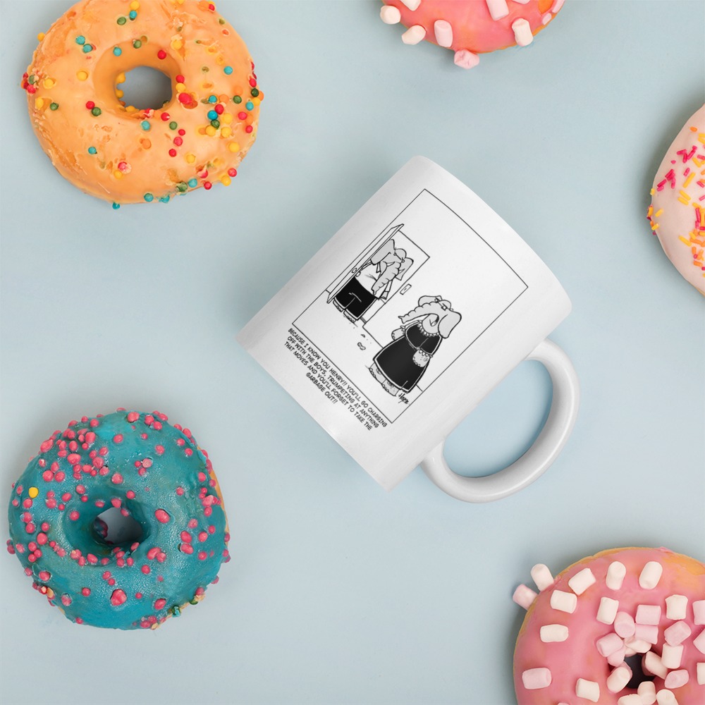 White Glossy Mug